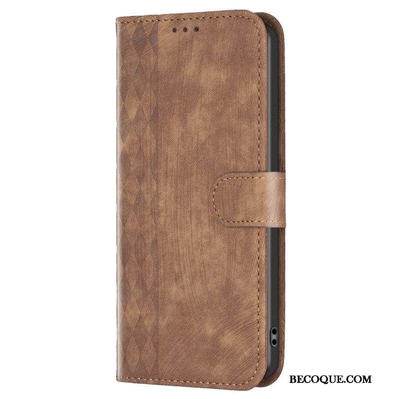 Flip Case iPhone 15 Plus Vintage-tyyli