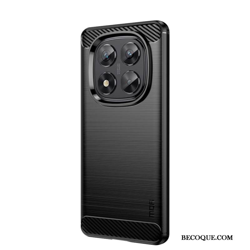 Hülle Für Xiaomi Redmi Note 14 Pro 5g Gebürstete Kohlefaser