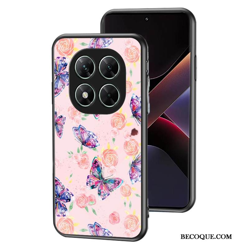 Hülle Xiaomi Redmi Note 14 Pro 5g Handyhülle Schmetterlings-serie