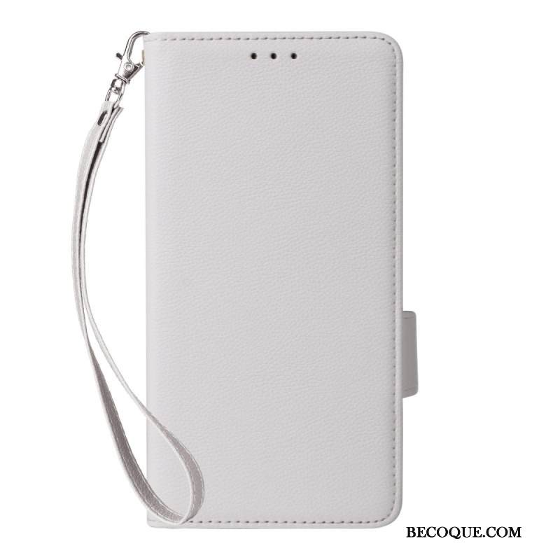 Kotelot Huawei Nova 13 Pro Litsikuvioinen Tekonahkahihna