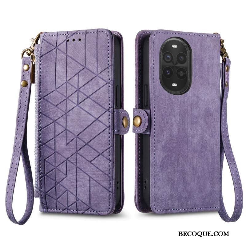 Kotelot Huawei Nova 13 Pro Vetoketjullinen Lompakko Suojakuori