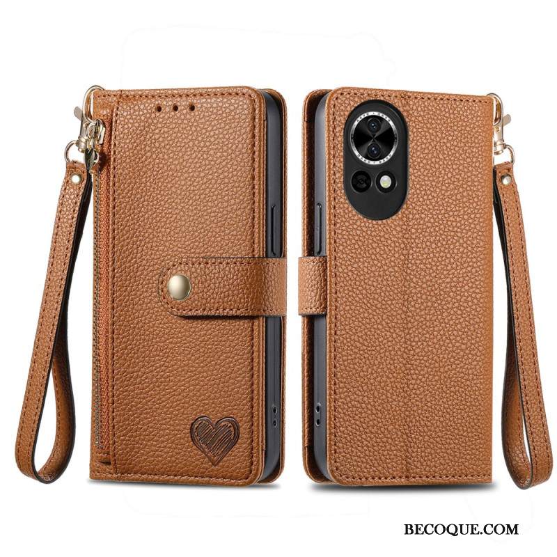 Kotelot Huawei Nova 13 Rfid-sydänlompakko