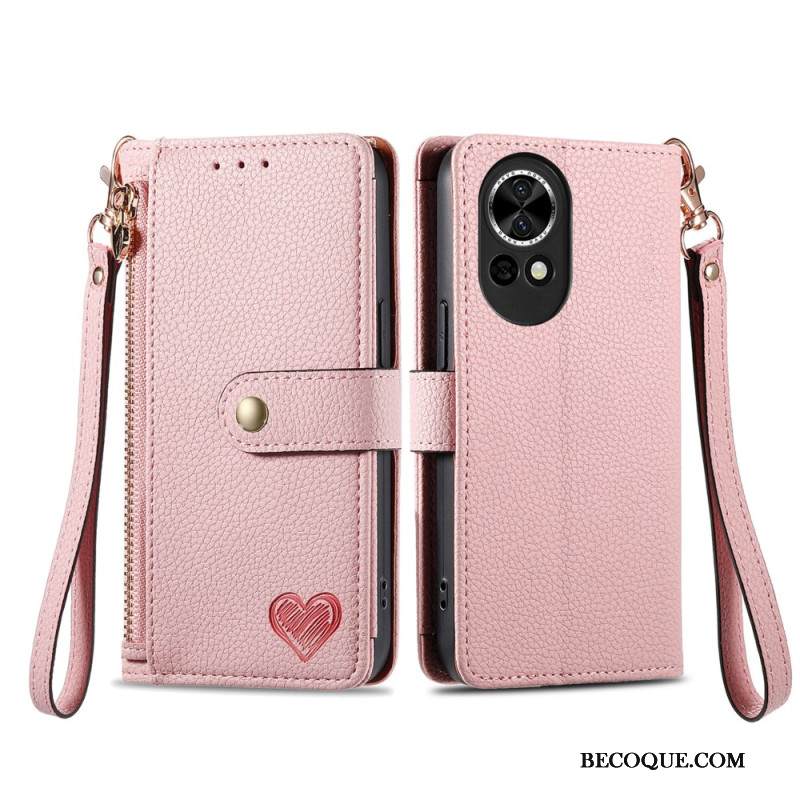 Kotelot Huawei Nova 13 Rfid-sydänlompakko