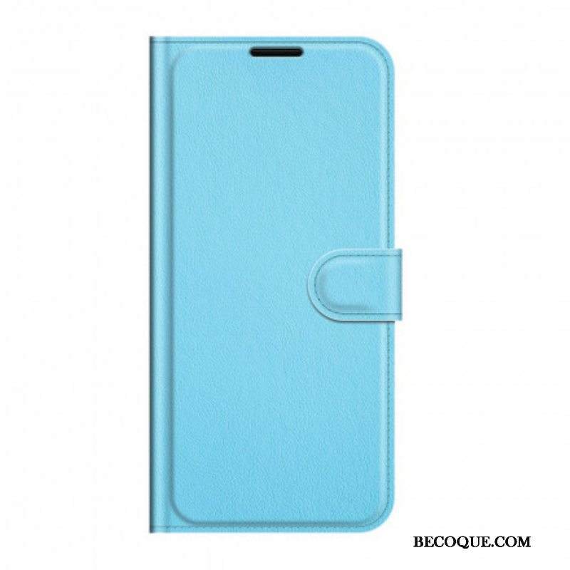 Kotelot Huawei P50 Pro Klassinen Litsi-nahkatyyli