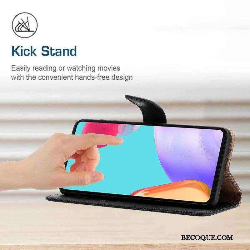 Kotelot Moto E40 / E30 / E20 Aitoa Nappan Nahkaa