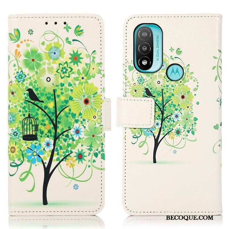 Kotelot Moto E40 / E30 / E20 Kukkiva Puu