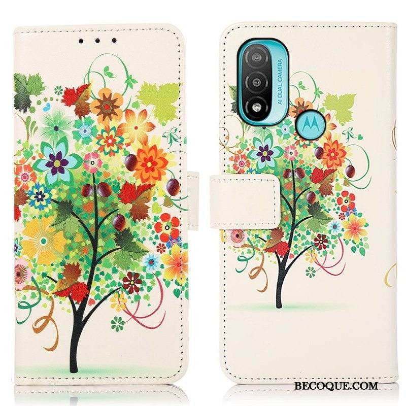 Kotelot Moto E40 / E30 / E20 Kukkiva Puu