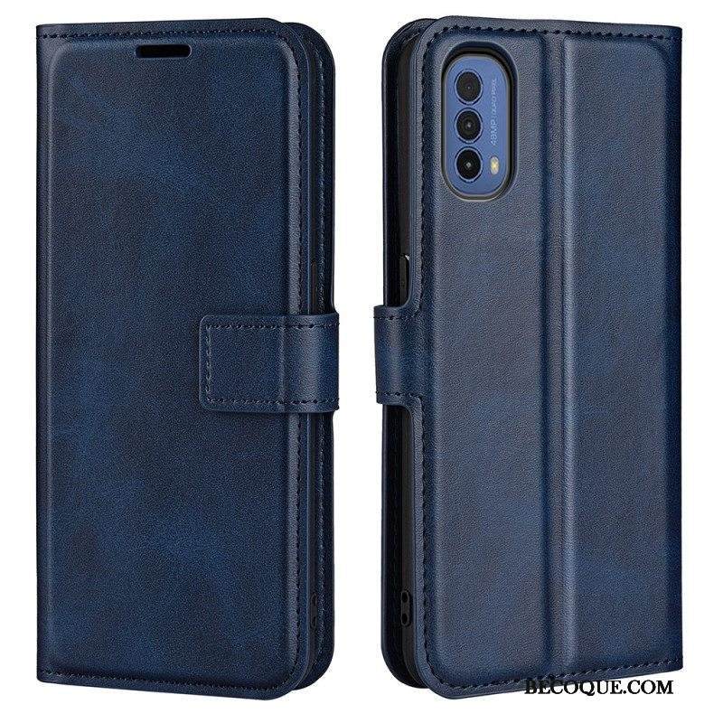 Kotelot Moto E40 / E30 / E20 Ohut Extreme Leather -efekti