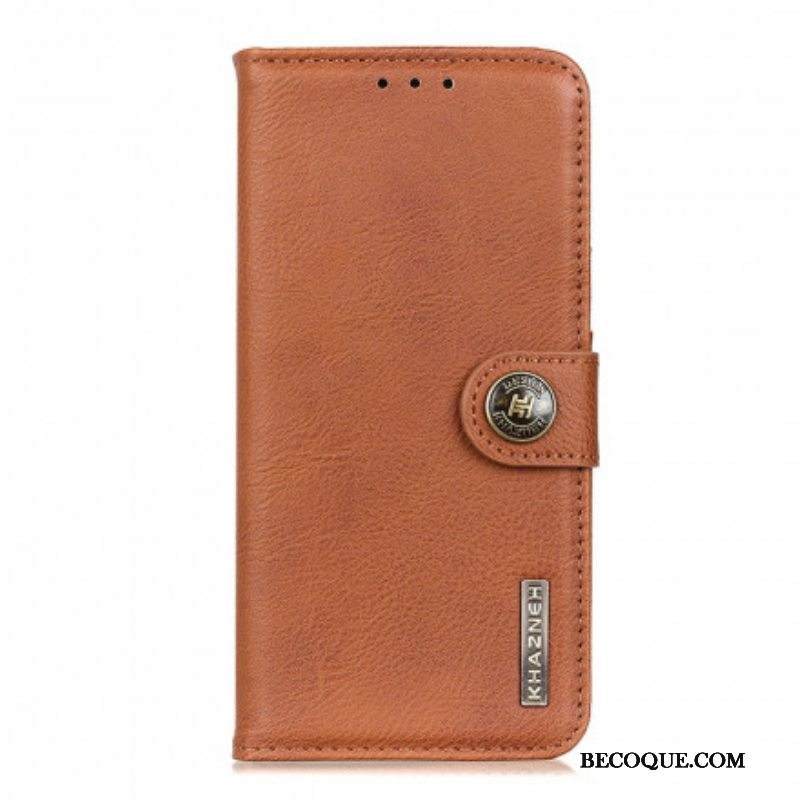 Kotelot Moto G100 Keinonahka Khazneh