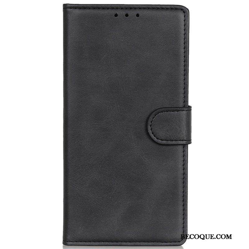 Kotelot Moto G51 5G Retro Mattanahkaefekti