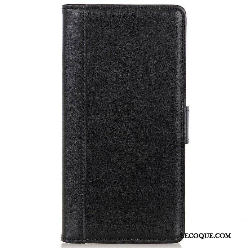 Kotelot Moto G51 5G Värillinen Versio Haljasnahka