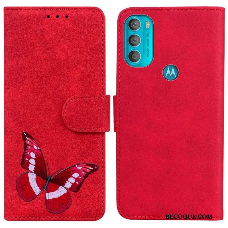 Kotelot Moto G71 5G Skin Touch Butterfly