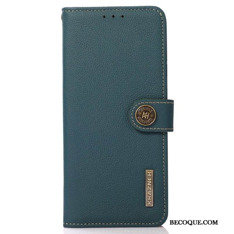 Kotelot Moto G73 5G Khazneh Rfid Hihna