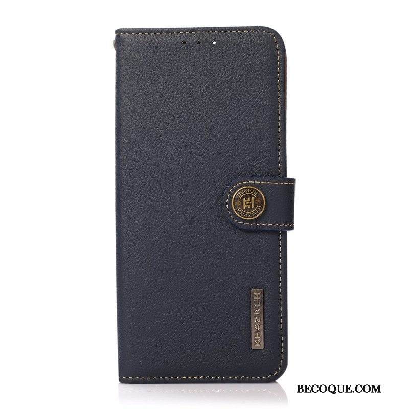 Kotelot Moto G73 5G Khazneh Rfid Hihna