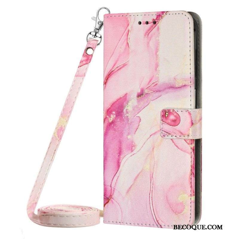 Kotelot Moto G73 5G Marmori Olkahihnalla