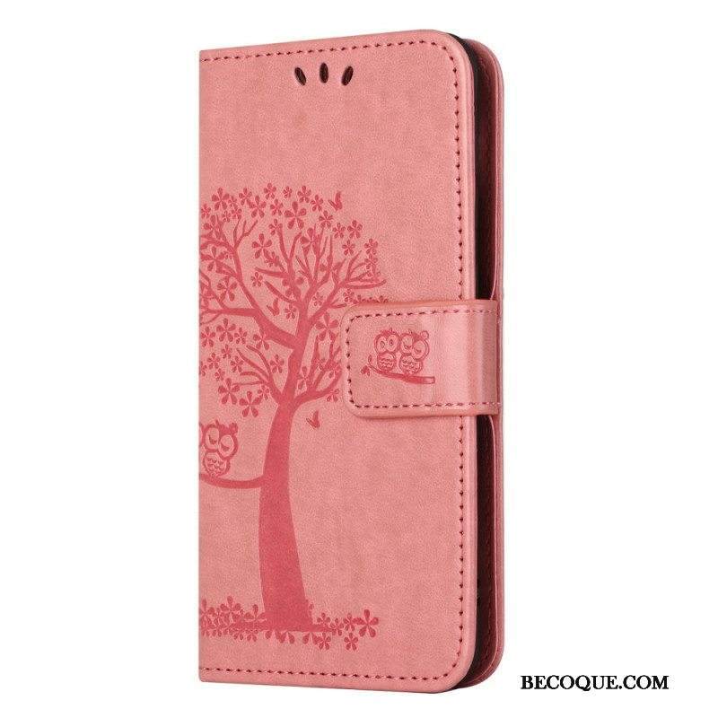 Kotelot Moto G73 5G Pöllö Puu