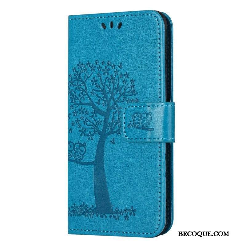 Kotelot Moto G73 5G Pöllö Puu