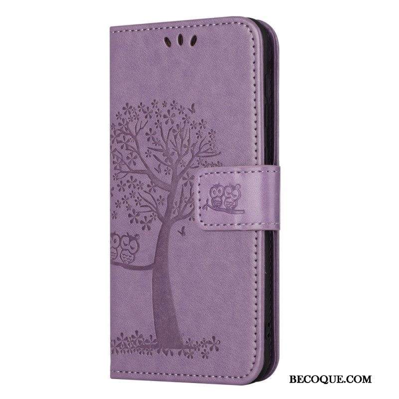 Kotelot Moto G73 5G Pöllö Puu