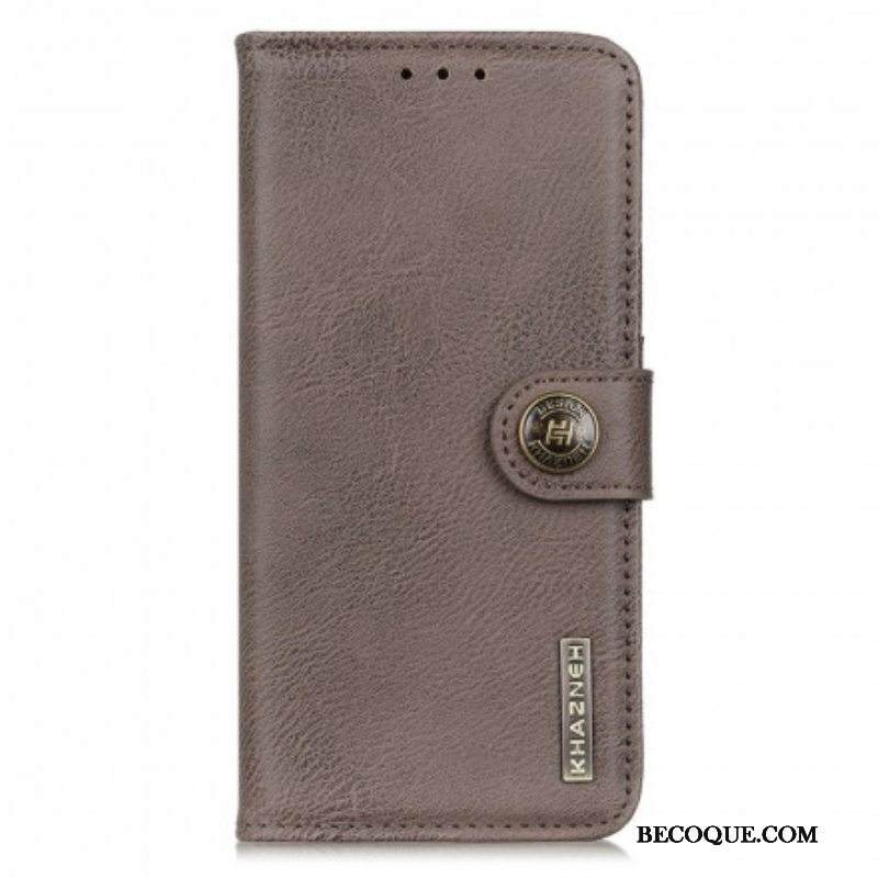 Kotelot Motorola Edge 20 Pro Keinonahka Khazneh