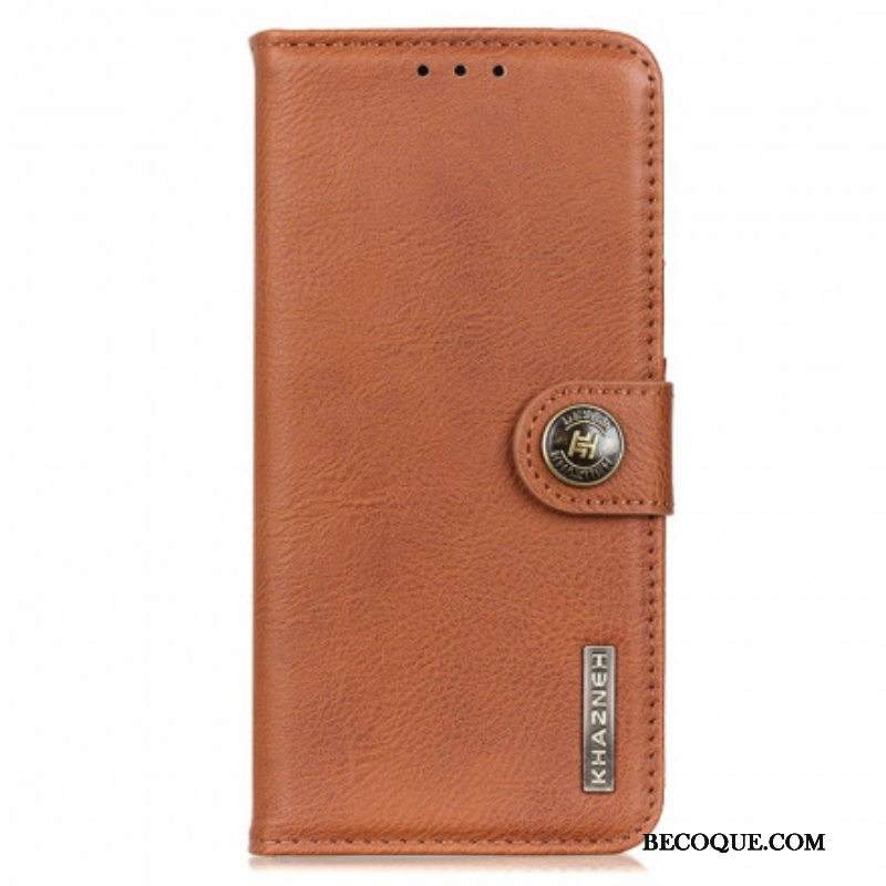 Kotelot Motorola Edge 20 Pro Keinonahka Khazneh