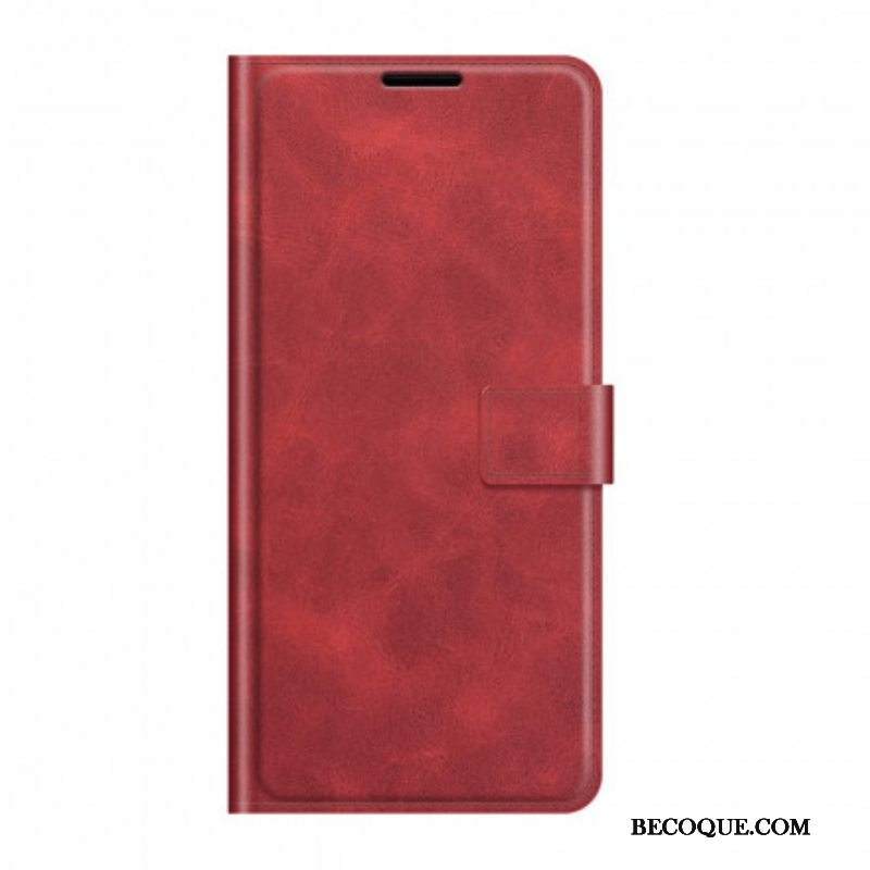 Kotelot Motorola Edge 20 Pro Ohut Extreme Leather -efekti