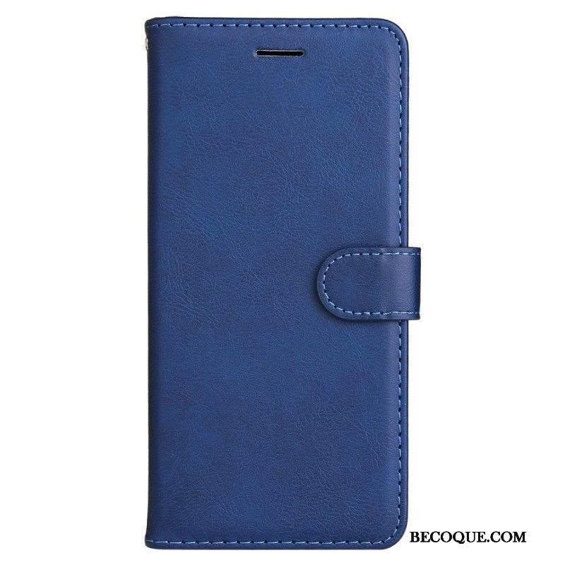 Kotelot Motorola Edge 20 Pro Suojaketju Kuori Solid Color Series Strappy