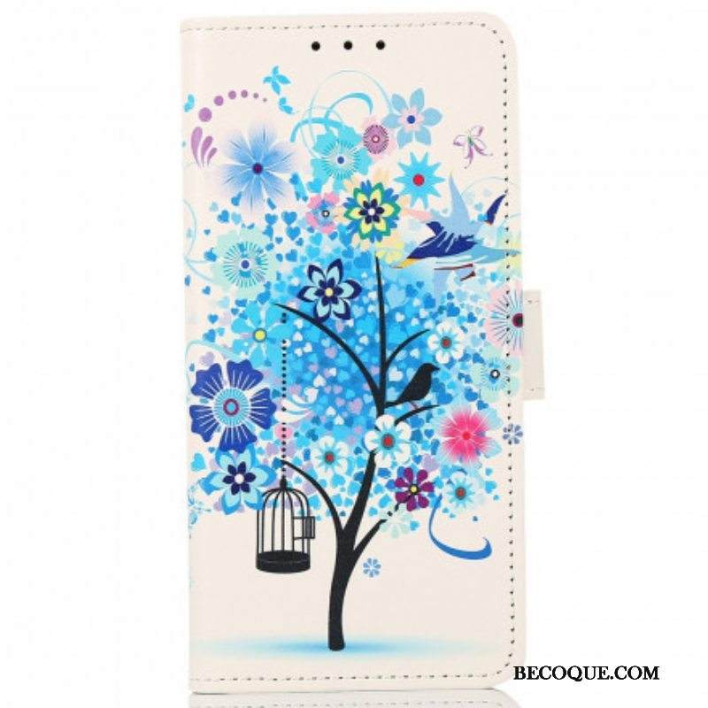 Kotelot Motorola Edge 20 Pro Värikäs Puu