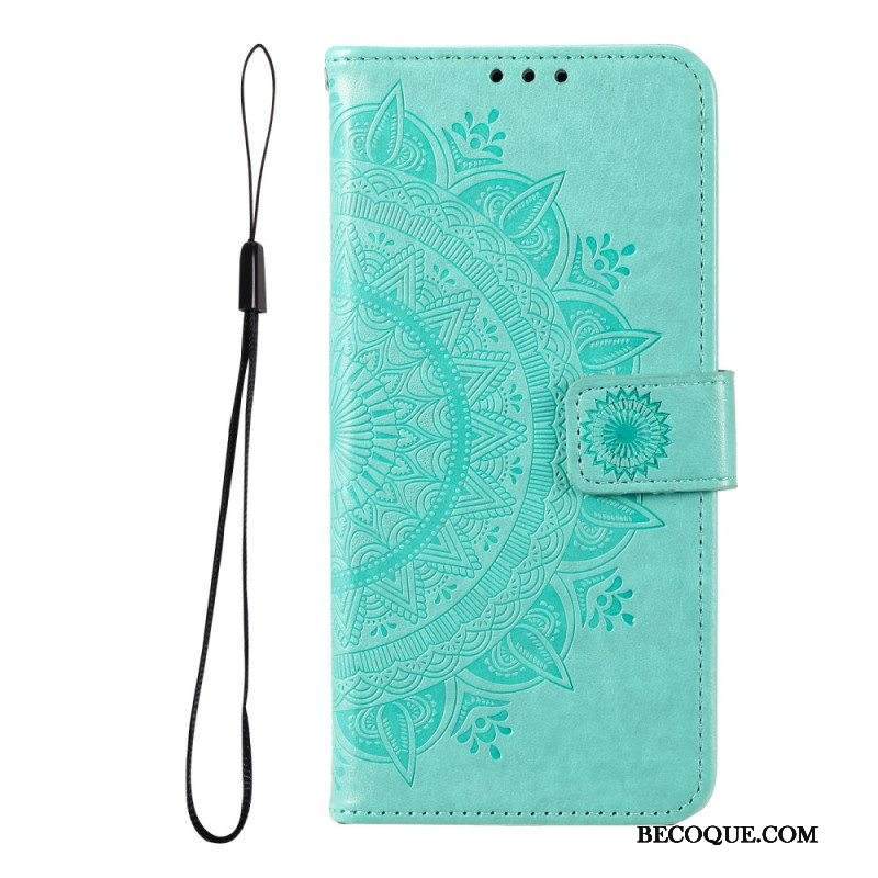 Kotelot Samsung Galaxy A13 5G / A04s Auringon Mandala