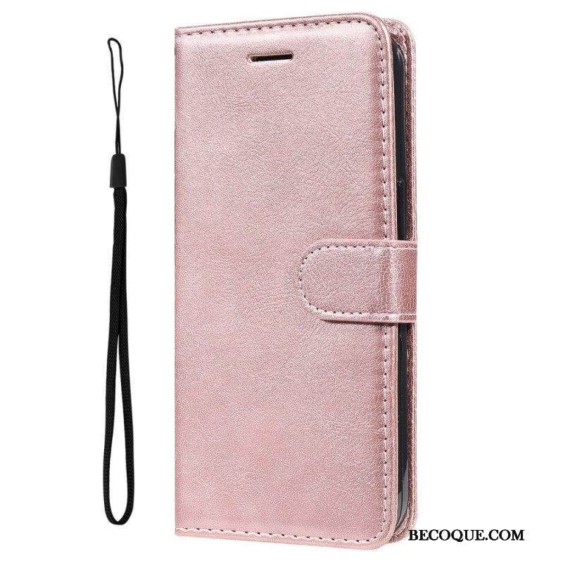 Kotelot Samsung Galaxy A13 5G / A04s Suojaketju Kuori Solid Color Series Strappy