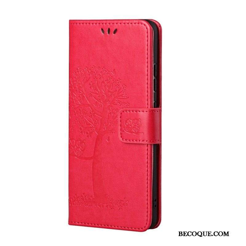 Kotelot Samsung Galaxy A13 5G / A04s Suojaketju Kuori Tangapuu Ja Pöllöt