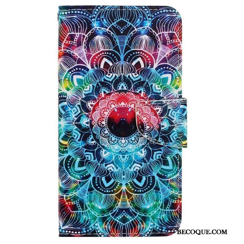 Kotelot Samsung Galaxy A13 Suojaketju Kuori Näyttävä Strappy Mandala