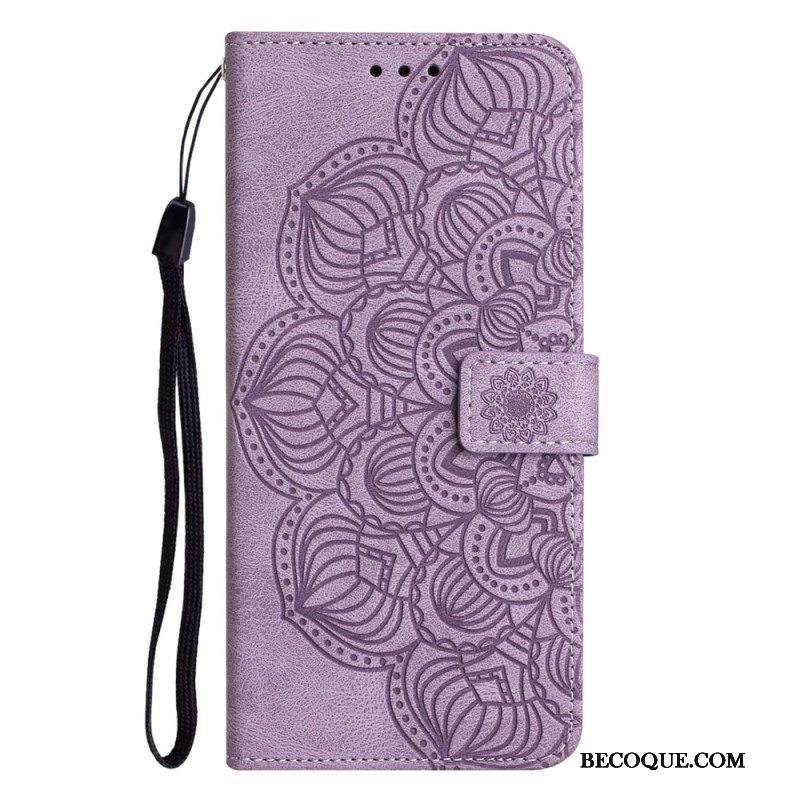 Kotelot Samsung Galaxy A13 Suojaketju Kuori Vintage Strappy Mandala