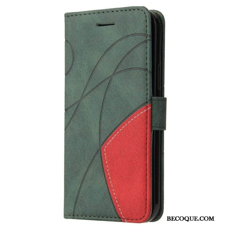 Kotelot Samsung Galaxy A14 / A14 5G Suojaketju Kuori Kaksivärinen Hihna