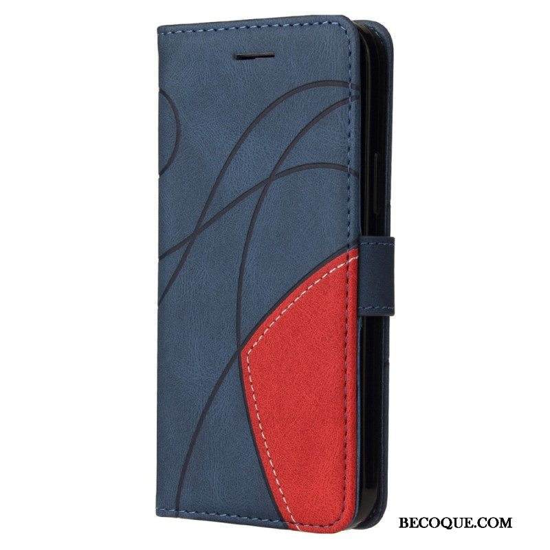 Kotelot Samsung Galaxy A14 / A14 5G Suojaketju Kuori Kaksivärinen Hihna