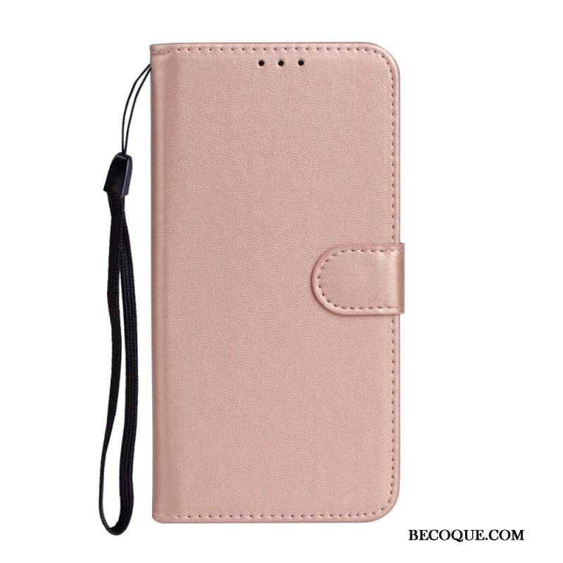 Kotelot Samsung Galaxy A15 5g Yksinkertainen Rakenne Hihnalla Suojakuori