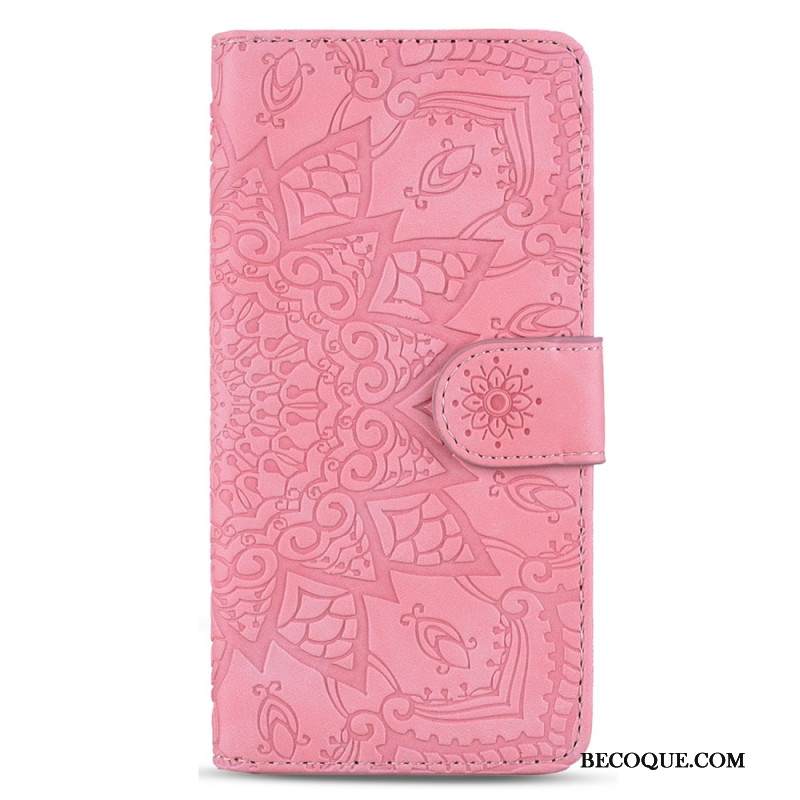 Kotelot Samsung Galaxy A15 Painettu Mandala Hihnalla