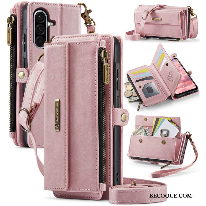 Kotelot Samsung Galaxy A17 4g / 5g Caseme Mokkanahkakuvioinen Lompakko