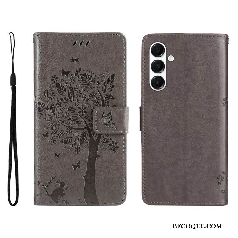 Kotelot Samsung Galaxy A17 4g / 5g Kissa Ja Puu Suojakuori