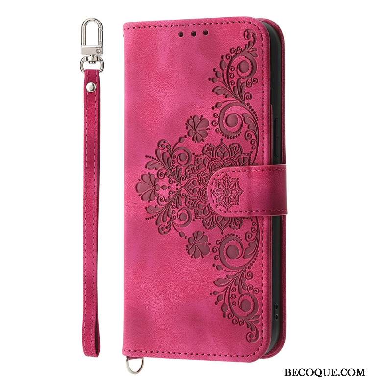 Kotelot Samsung Galaxy A17 4g / 5g Puhelinkuoret Pitsimäinen Mokkanahkakuvioinen Lompakko