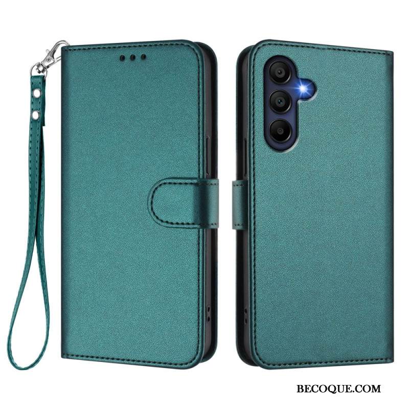 Kotelot Samsung Galaxy A17 4g / 5g Yksinkertainen Muotoilu Nauhalla