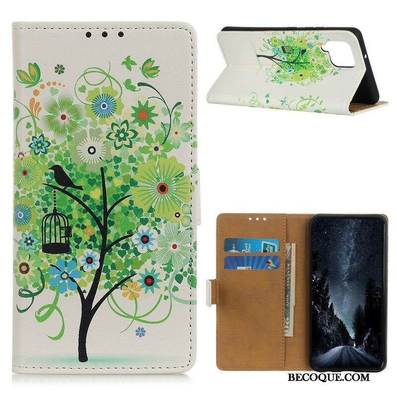 Kotelot Samsung Galaxy A42 5G Kukkiva Puu