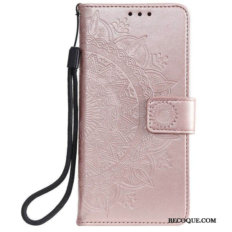 Kotelot Samsung Galaxy A51 5G Auringon Mandala