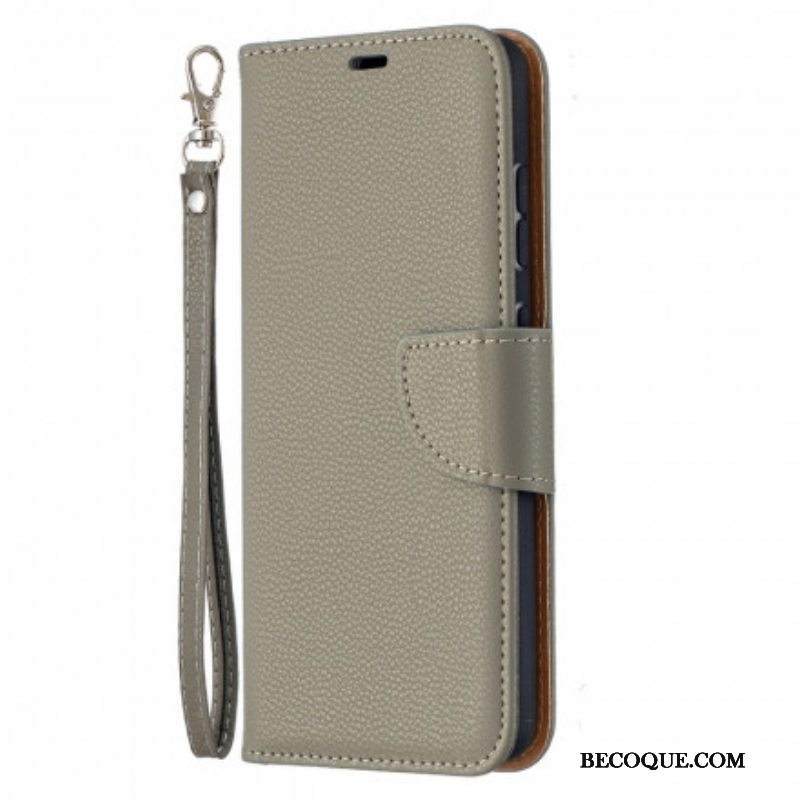 Kotelot Samsung Galaxy A52 4G / A52 5G / A52s 5G Litsi Rabat Oblique