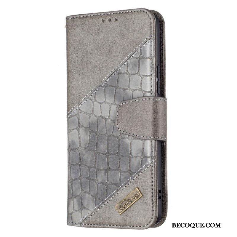 Kotelot Samsung Galaxy A53 5G Binfen Color Crocodile Skin Style