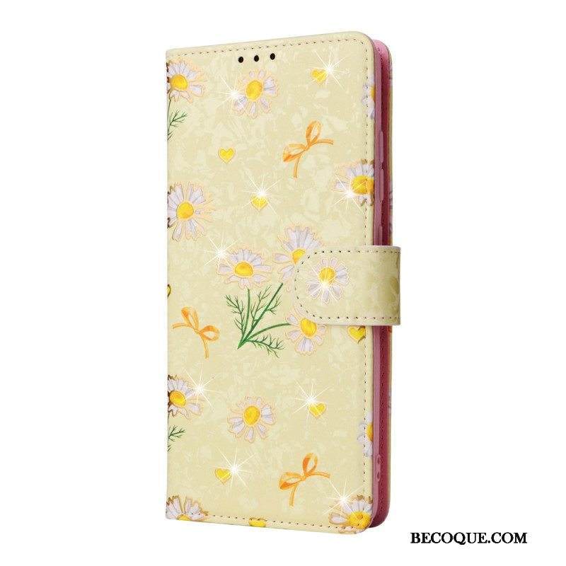 Kotelot Samsung Galaxy A53 5G Rfid-kukat Kaulanauhalla