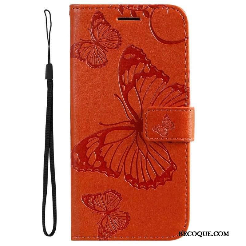 Kotelot Samsung Galaxy A53 5G Suojaketju Kuori Jättiläishihnaperhoset