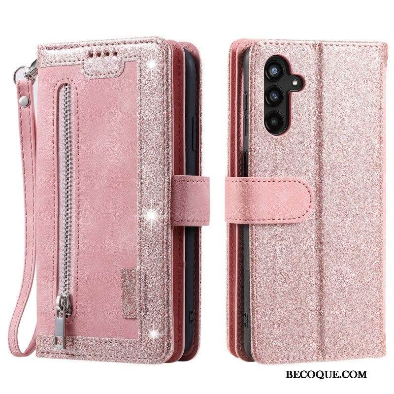 Kotelot Samsung Galaxy A54 5G Kolikkokukkaro 9 Korttikoteloa