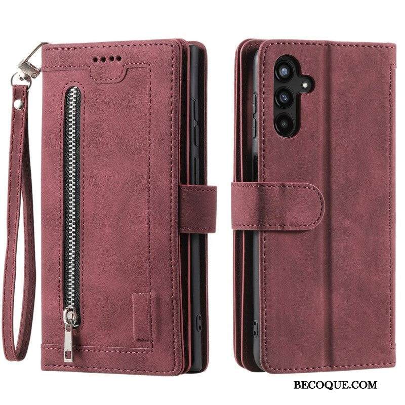 Kotelot Samsung Galaxy A54 5G Kolikkokukkaro 9 Korttikoteloa