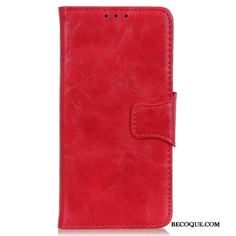 Kotelot Samsung Galaxy M23 5G Halkaistu Nahkainen Käännettävä Lukko