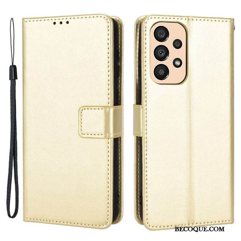 Kotelot Samsung Galaxy M23 5G Näyttävä Keinonahka